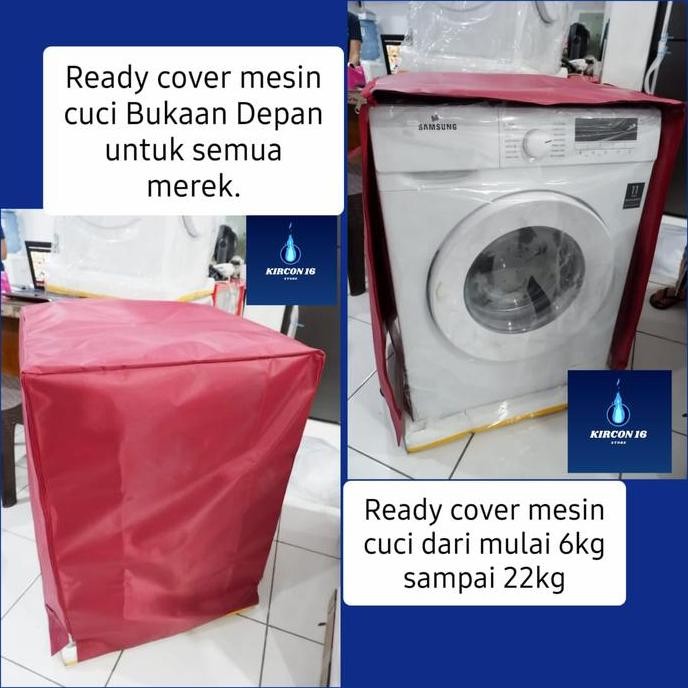 Penutup Cover Mesin Cuci Bukaan Depan