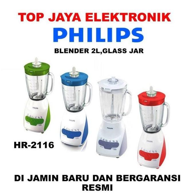BLENDER PHILIPS HR2116 KACA/PHILIPS BLENDER HR2116 KACA BARU
