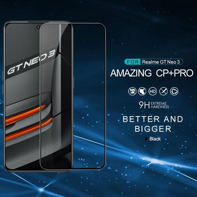 Realme Gt Neo 3 Nillkin Tempered Glass Cp+ Pro Full Cover