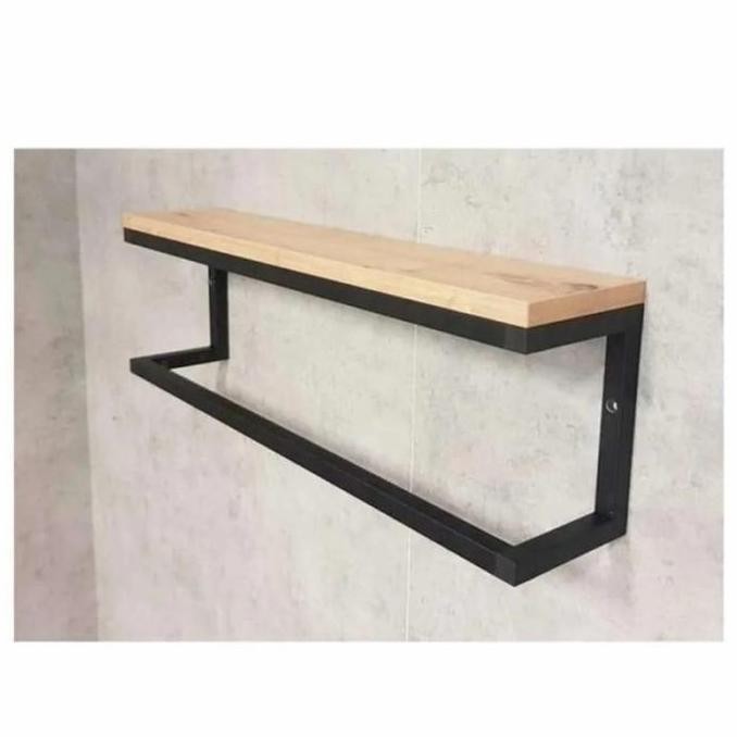 Rak Dinding Handuk /Rak Handuk /Rak Sajadah/Rak Dinding Kamar Mandi