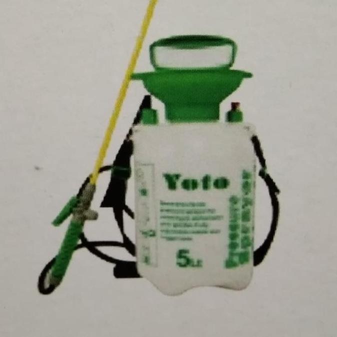 Yoto Pressur Sprayer 5L ( alat penyemprot pupuk /hama)