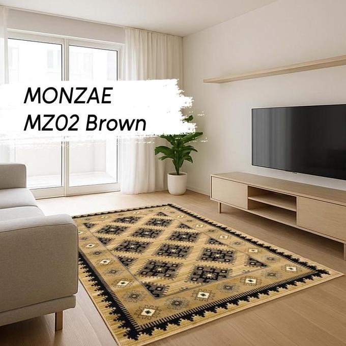 KARPET PERMADANI MIRZAE 160X210 BROWN Karpet Permadani