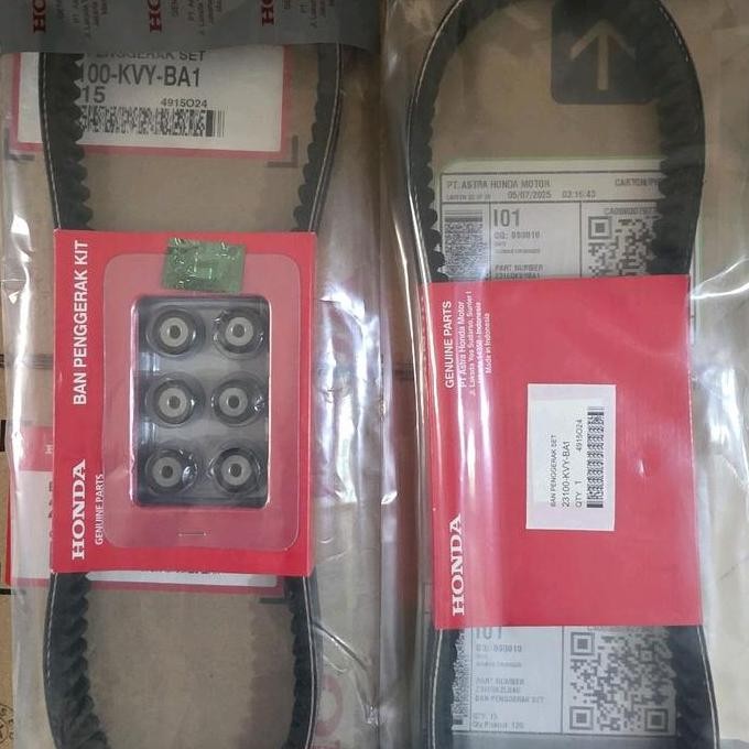 Original Vanbelt Assy Beat Karbu Kvy Scoopy Karbu Spacy Karbu Ahm