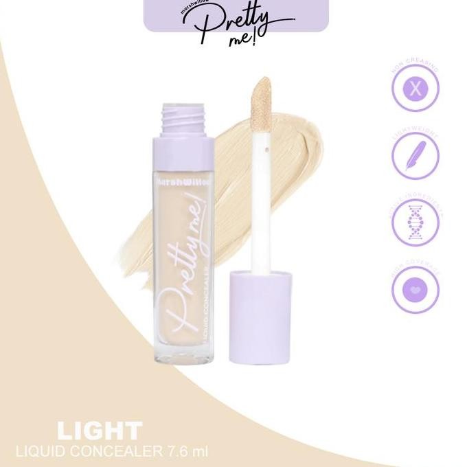 Marshwillow Pretty Me Liquid Concealer With Niacinamide - Light