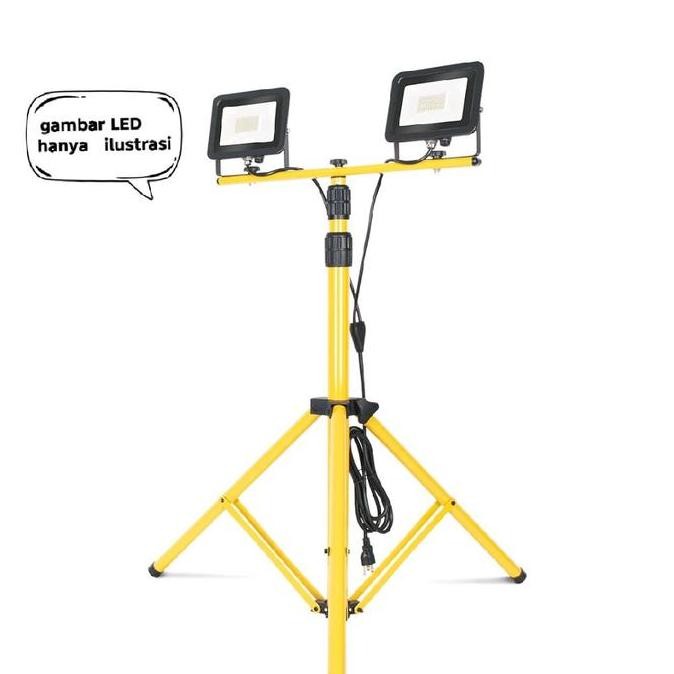 tripod tiang lampu sorot atau led untuk poles salon mobil tinggi 1.6 M