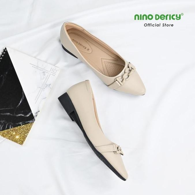 Nino Dericy Sepatu Pantofel Wanita / Sepatu Kerja Wanita Nra 306