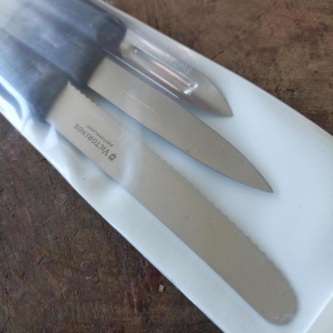Pisau Victorinox Original Kitchen Set 3 Pcs Swiss Made