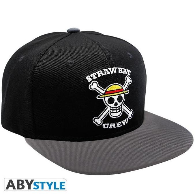 ABYstyle ONE PIECE Snapback Cap Skull Topi Official
