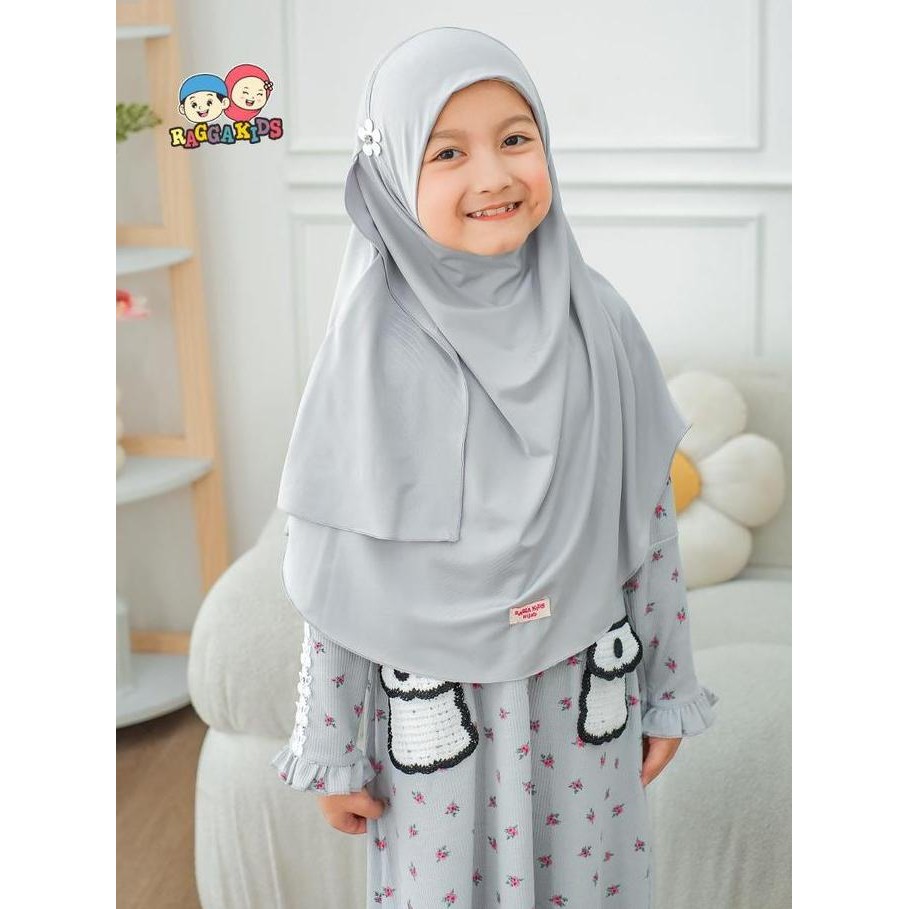 Gamis Anak Perempuan 2 13 Tahun Raggakids Baju Muslim Kaos Printing