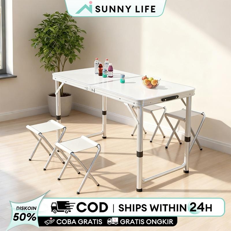 Meja Lipat Meja Koper Portabel Aluminium Meja Lipat Portabel Meja Lipat Jualan Meja Lipat Outdoor