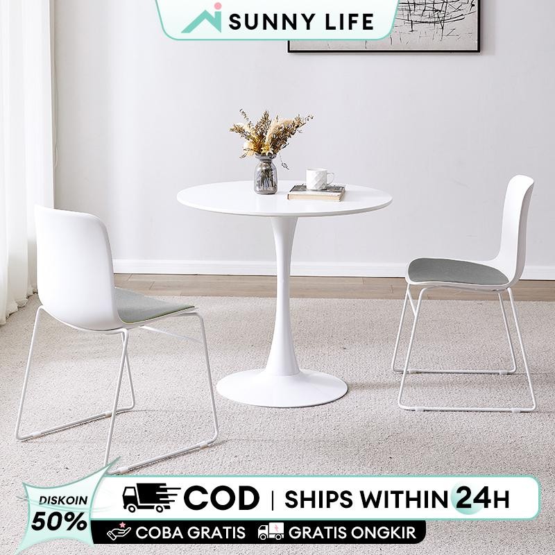 Meja Bulat Meja Makan Minimalis Meja Bulat Putih Meja Cafe Minimalis Meja Teras Meja Samping Tamu