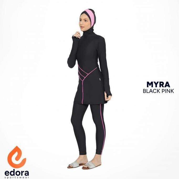 Baju Renang Muslim Muslimah Dewasa Syari Ciput Myra Edora