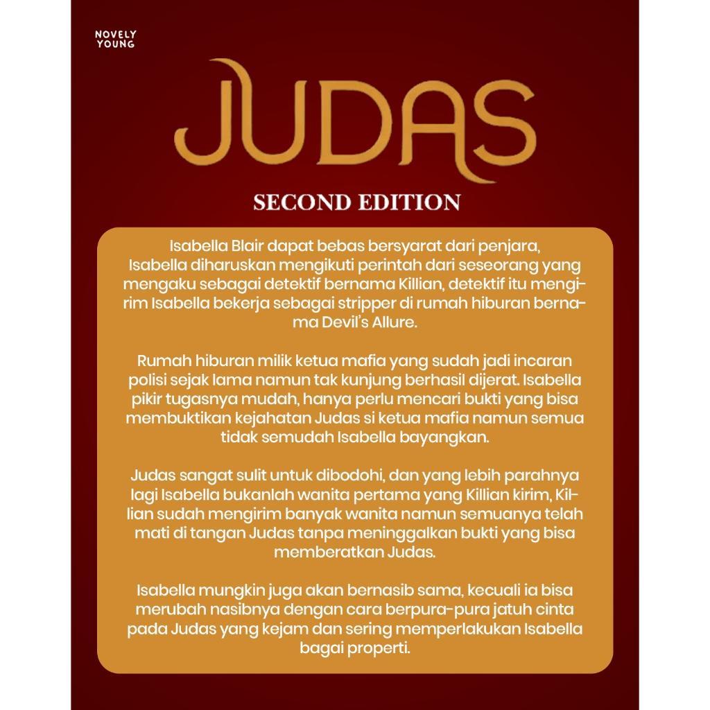 Novel Judas - Ezra San - Gratis Biaya Packing