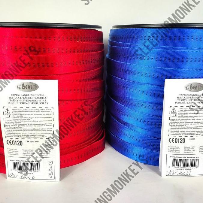 BEAL Webbing Tubular 26mm ( Sold per meter )