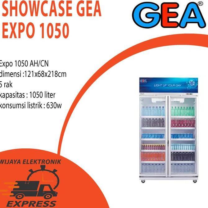 Bestseller- Showcase 2 Pintu GEA EXPO 1050/SHOWCASE GEA EXPO 1050 L