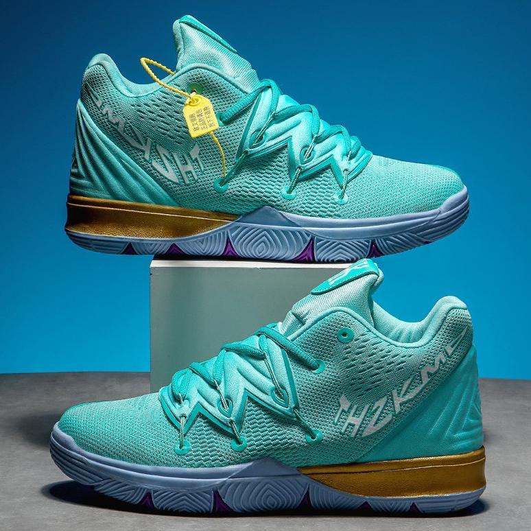 HOT DEALS 40-44 SEPATU BASKET NBA superstar KYRIE irving 5 basketball shoes Spongebob  Patrick Octop