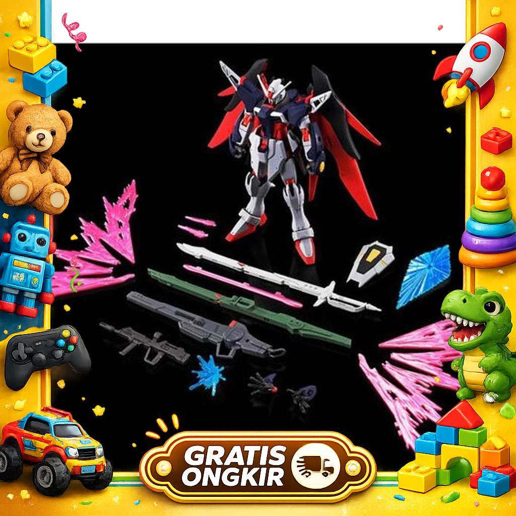 Hg 1/144 Destiny Fighther Spec Ii Final Battle Color  Seed Freedom Star Model Kit