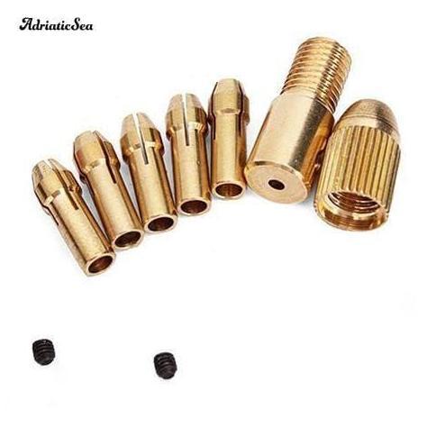Collect Chuck Mini Drill As 2.3 Mm Clamp Adaptor Mata Bor Ke Dinamo Dc