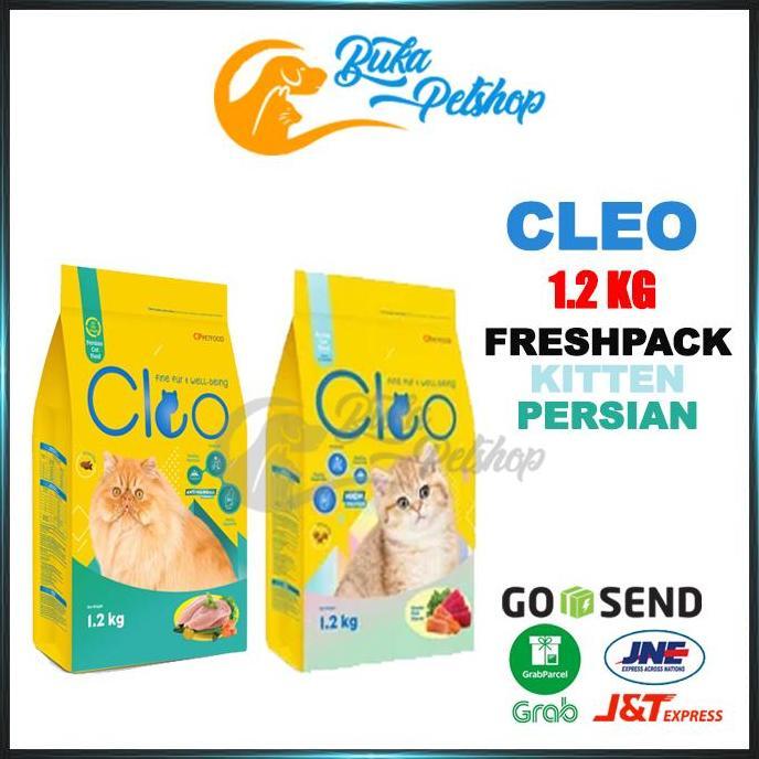 Meow- Makanan Kucing Cleo Kitten 1,2Kg Fresack
