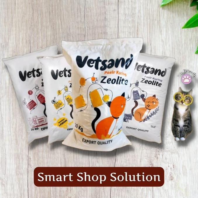 Meow- Vetsand Granule Cat Litter 20Kg Pasir Kucing Gumpal Ngi