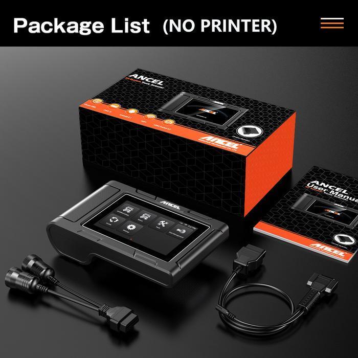 Ancel Hd3200 12V/24V Obd2 Scanner Sistem Penuh Pemindai Diagnostik Truk Tugas Berat Car Kendaraan Me
