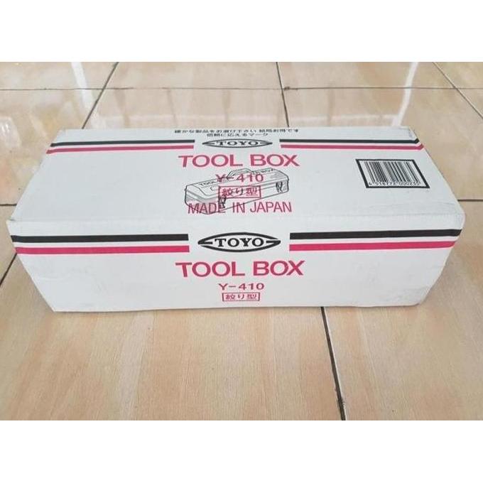 TOYO Y-410 Tool Box Besi 1 susun made japan / kotak