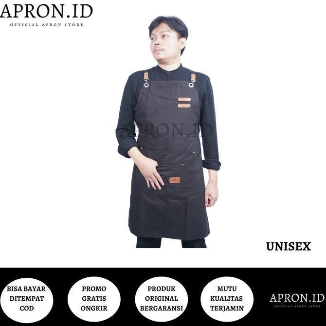 Pilihan - Celemek Apron Barbershop Barber Barista Bartender Cafe Coffeshop