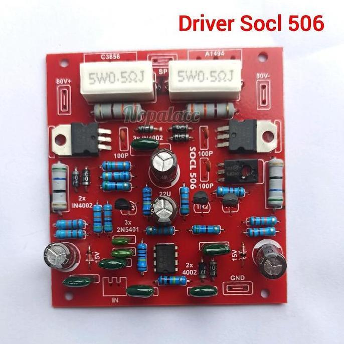 Outx- Kit Driver Power Socl 506 Ocl 506 Driver Power Amplifier Pc Subwoofer Power Aktif 400 Tt