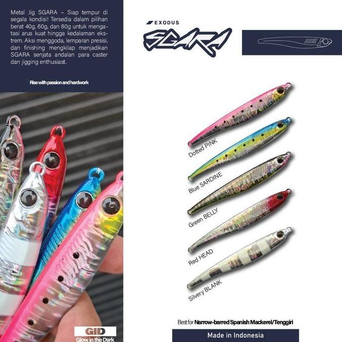 Best Seller Micro Jig Exodus SGARA | Micro Jig Killer Berkualitas 100% original