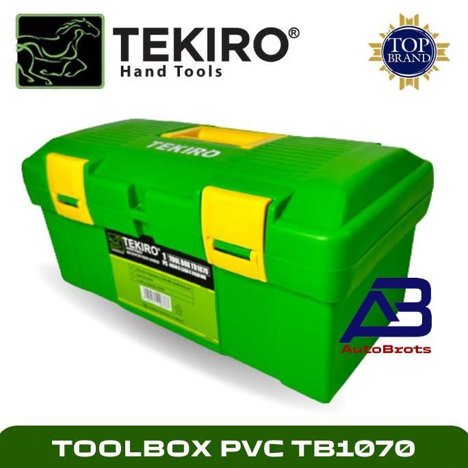 TEKIRO Toolbox PVC TB1070 (TB 902-0210) / Tool box Plastik SR