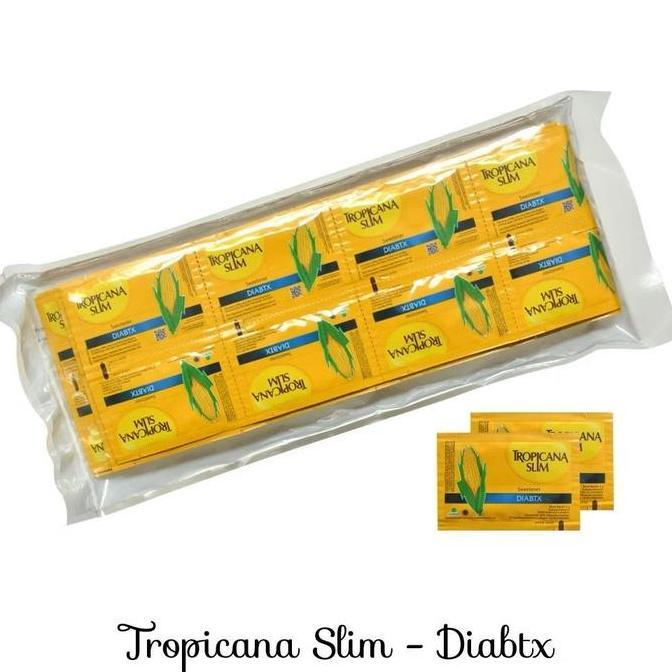 Pilihan - Tropicana Slim Diabtx Sweetener Sepak Isi 80 Sachet @2G Pemanis Bebas Kalori Dengan Kromiu