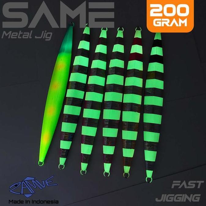 Best Seller Metal Jig Zamve Same 200Gr Metal Jig 200Gr Metal Jig 200Gram Berkualitas 100% original
