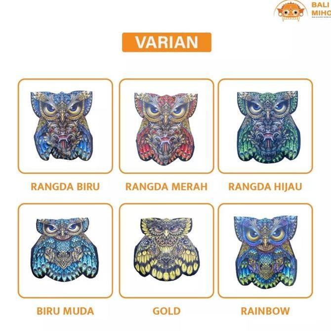 ] Layangan Celepuk 1 Meter - Layangan Owl - Layangan Burung Hantu - Layangan Bali