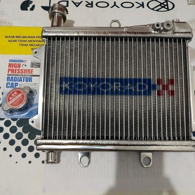 Radiator Ninja RR 150RR Koyorad Racing & Tutup Radiator Koyorad