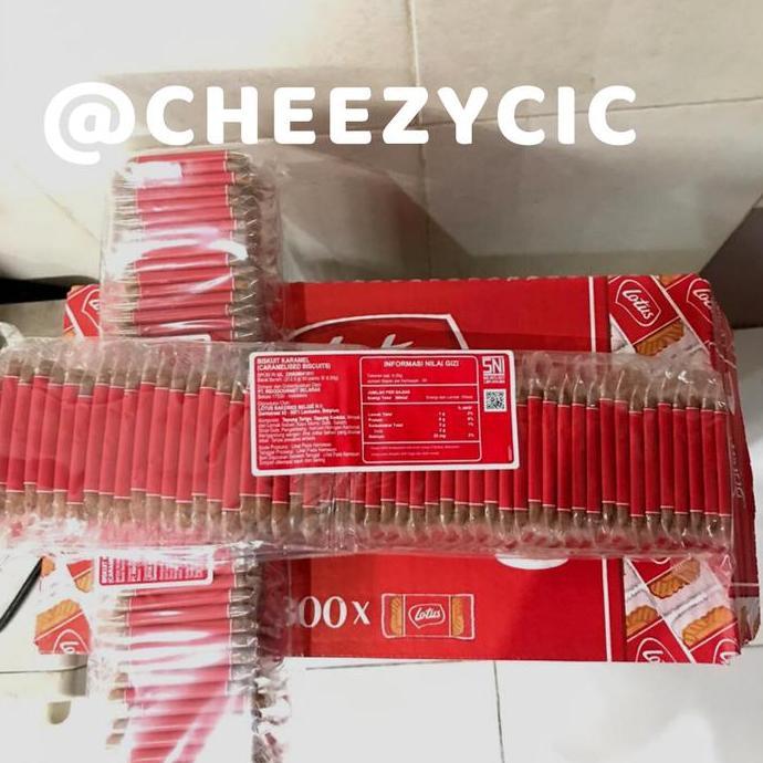 Ciki- Biscuit Lotus Biscoff 50 Pcs