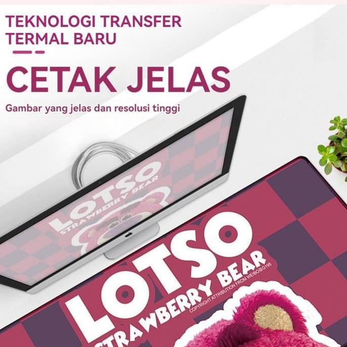 Suply- Alas Mouse Alas Meja Alas Mouse Komputer Game Ekstra Besar Alas Mouse Komputer Game Beruang S