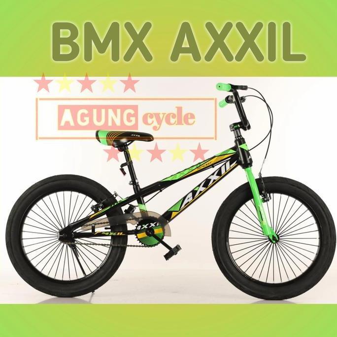 Promo SEPEDA BMX FORWARD AXXIL 20 BAN JUMBO BESAR 3.0 ANAK LAKI Diskon