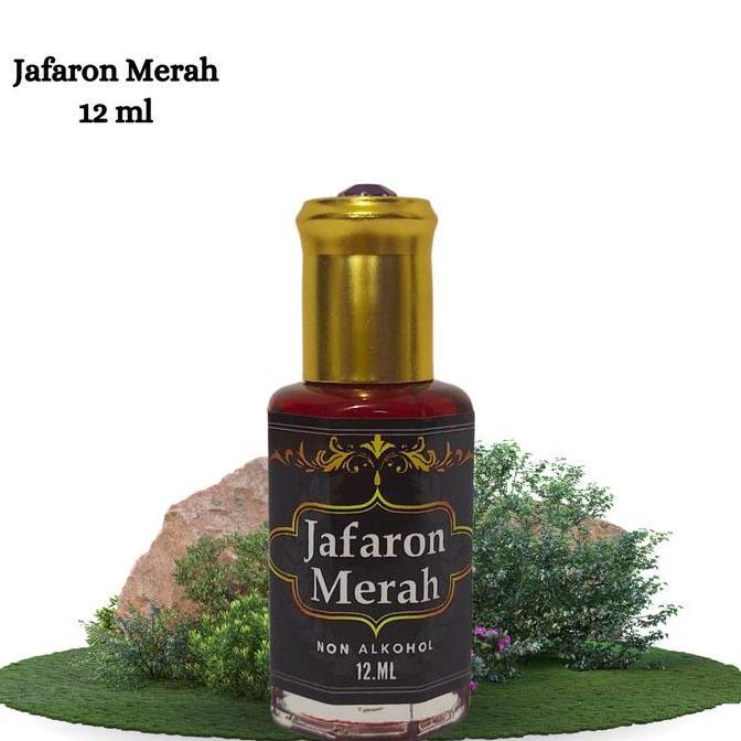 Callme- Minyak Misik Jafaron Merah Parfum Arab Murni Non Alkohol