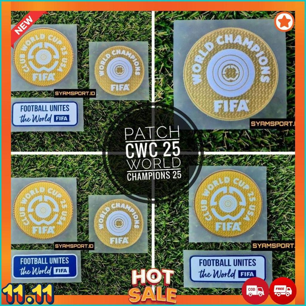 PAKET LENGKAP Patch Club World Cup 2025 + Champions World Club 2025 | Patch CWC 2025 | Patch Piala D