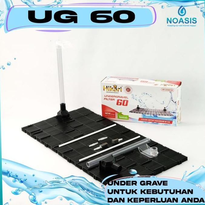 New- Filter Akuarium Aquascape Akuarium Undergravel Armada 60 Cm