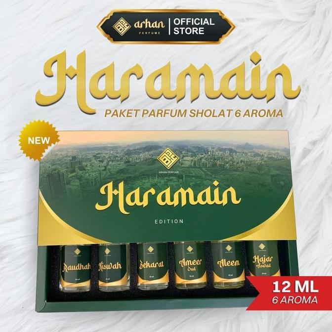 Callme- Arhan Paket Parfum Haramain Series 1 Ml 6 Aroma