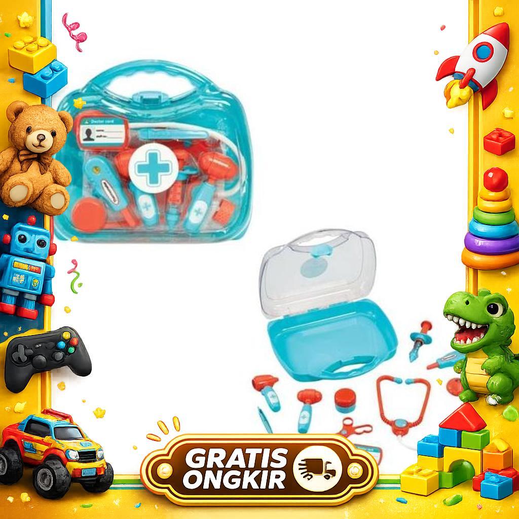Elc Pretend Play Occupation Case Toys - Set Mainan Profesi Dokter Dokteran Anak