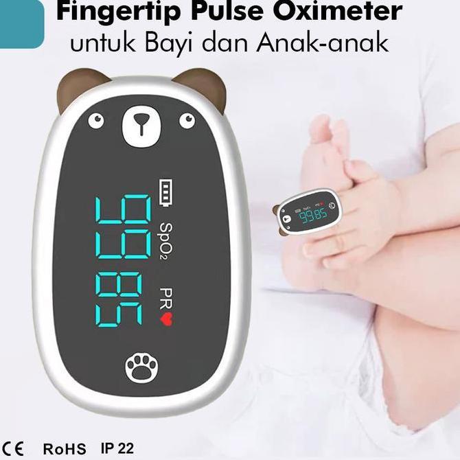 Oximeter Bayi, Balita & Anak-anak Fingertip Pulse Oximeter baby & Kids