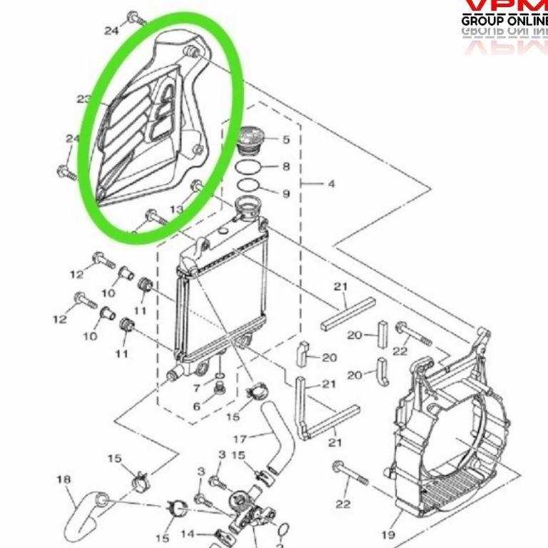 MODIFIKASI COVER TUTUP PELINDUNG RADIATOR NMAX OLD LAMA 2DP 2015 - 2019