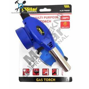 PALMOWI Gas Torch 1300 BUTTON MLR-T9005D MOLLAR / Kepala Pematik Api Gas Portable - Flame Gun Blow M
