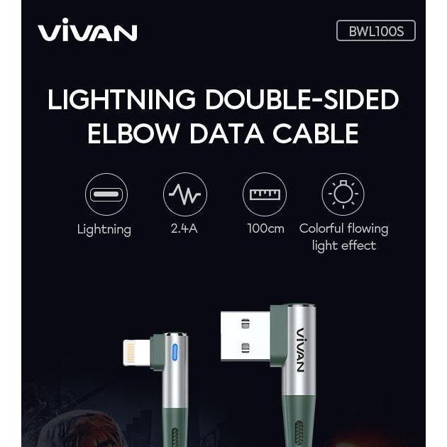 Agape- Vivan Bwl100S Iphone Lhtning Gaming Kabel Data Cable (New Bwl100)
