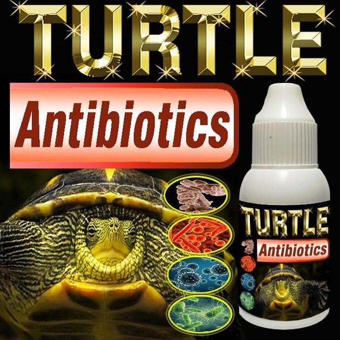 Deepanim- Turtle Antibiotics Suplemen Kesehatan Pernapasan Dan Pencernaan Reptile Kura-Kura Air Kura