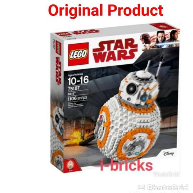Promo lego 75187 star wars BB-8 Diskon