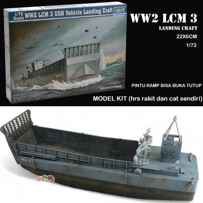 Promo Model Kit kapal perang model kit landing craft model kit yamato model kapal induk model kit bi