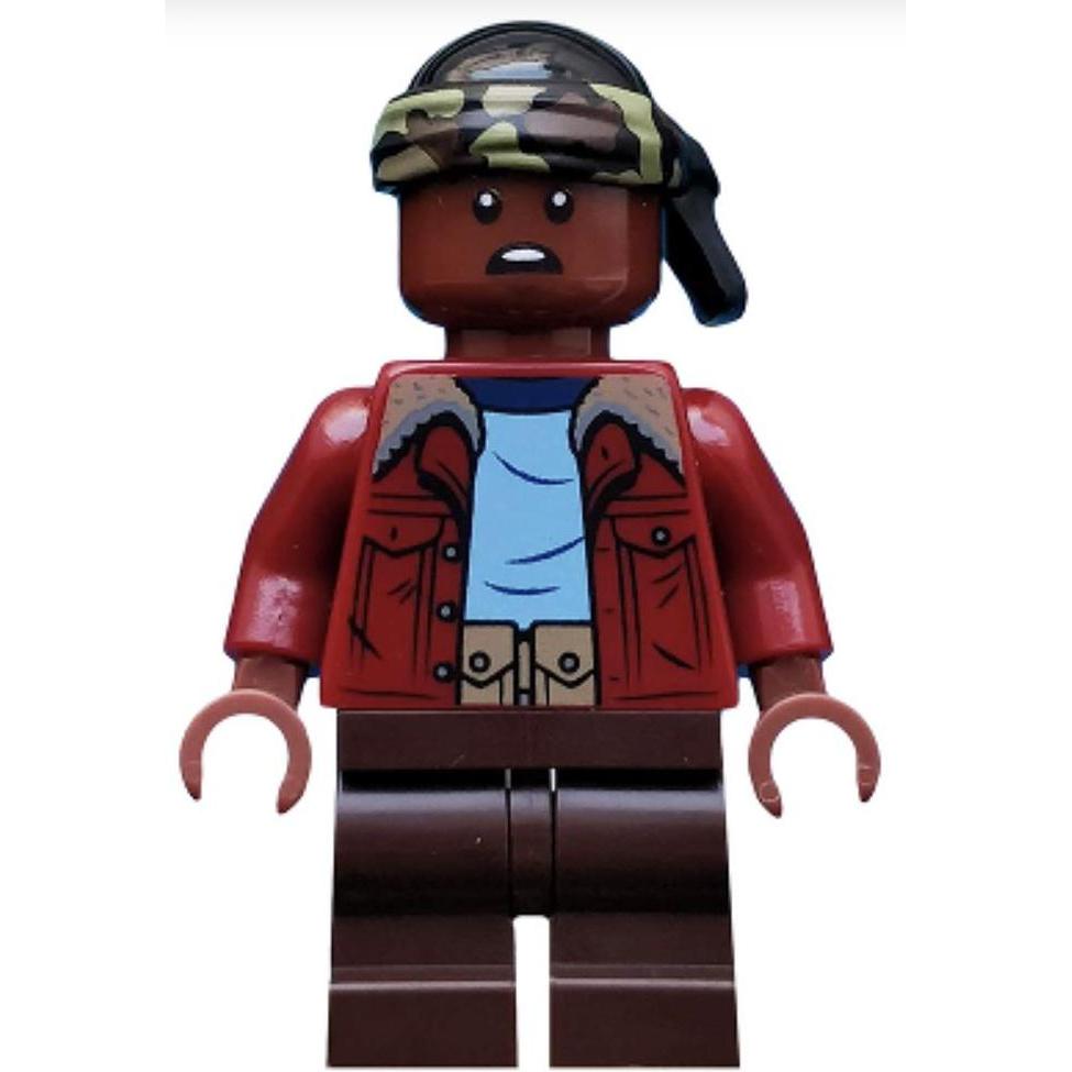 Promo LEGO Minifigures Lucas Sinclair St006 Stranger things Upsidedown 75810 Diskon